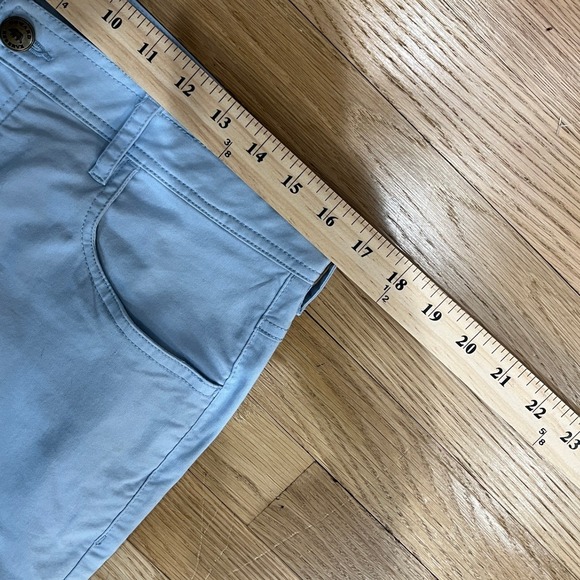 Onward Reserve Mens Light Blue Chino Pants Flat Front Straight Leg Size 33x32 - Picture 8 of 9